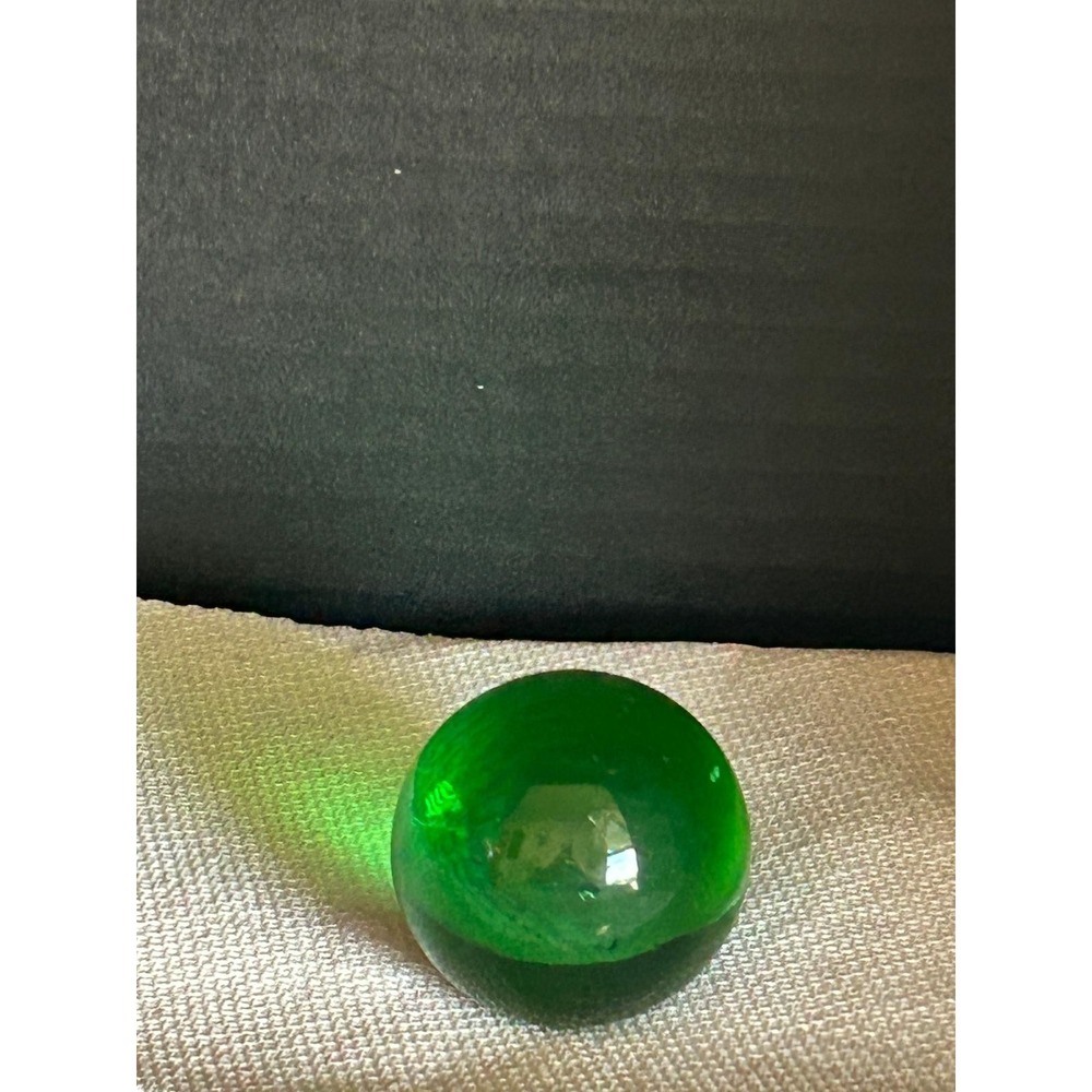 Large 1 7/8 Green Collectible Marble‎ Paperweight